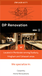 Mobile Screenshot of dprenovation.com